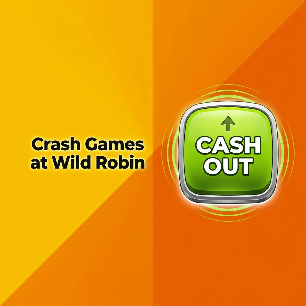 Crash games at Wild Robin featuring a rising multiplier, live graph, and quick cash-out gameplay