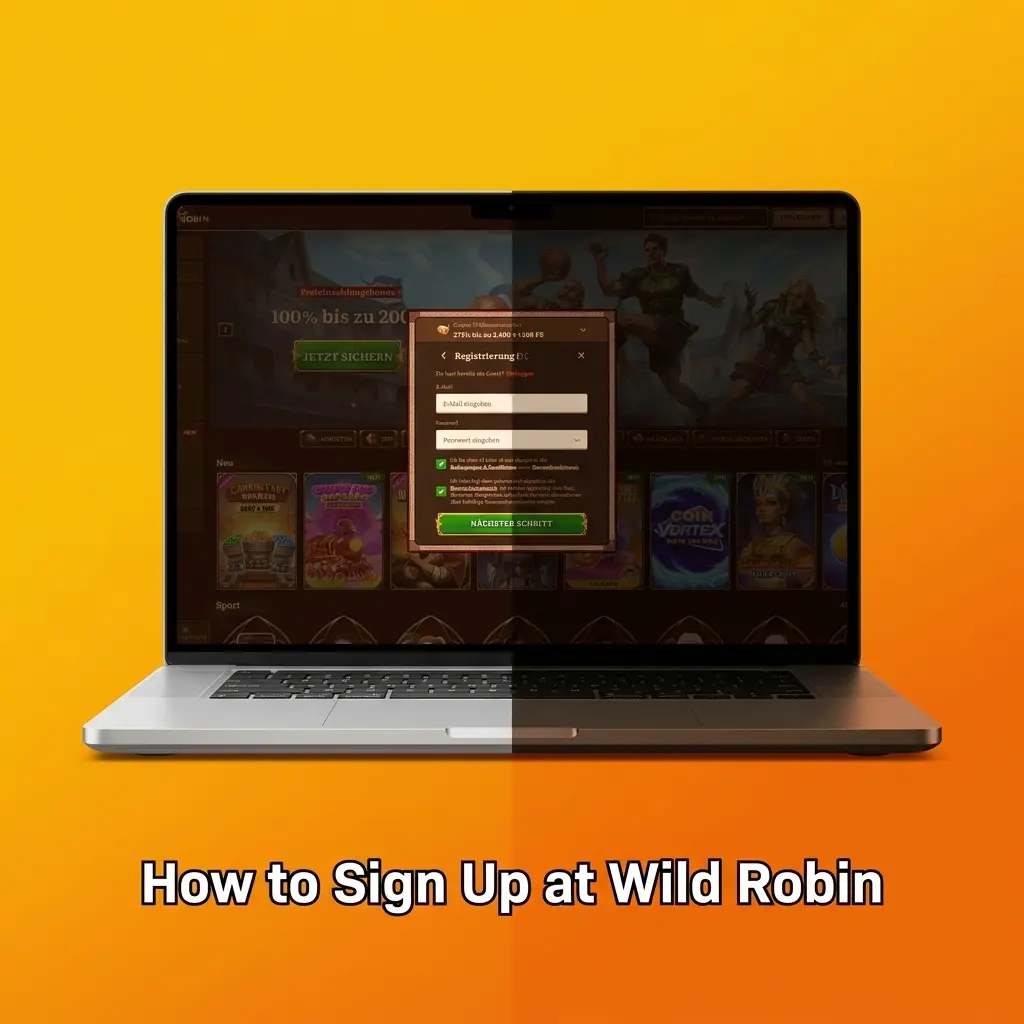Step-by-step guide showing how to sign up at Wild Robin using email, social login, or phone number in under 2 minutes.